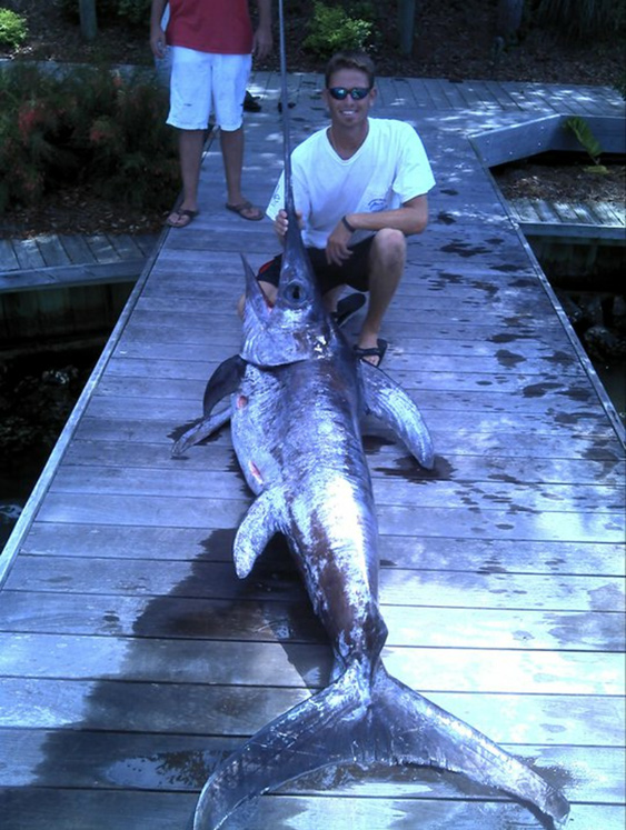 Sword fishing in Destin Florida
