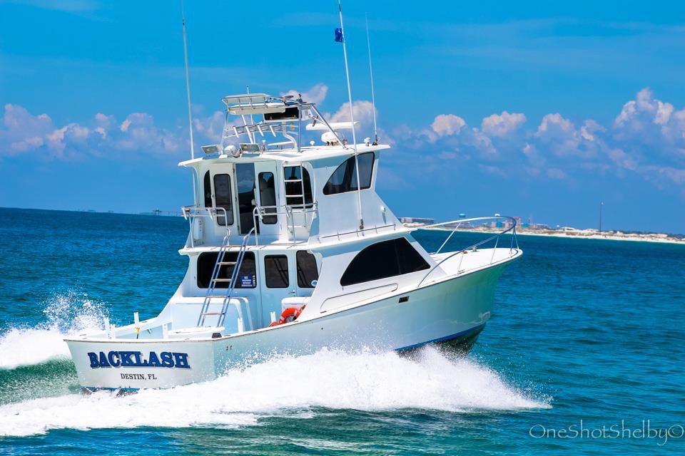 Charter boat fishing