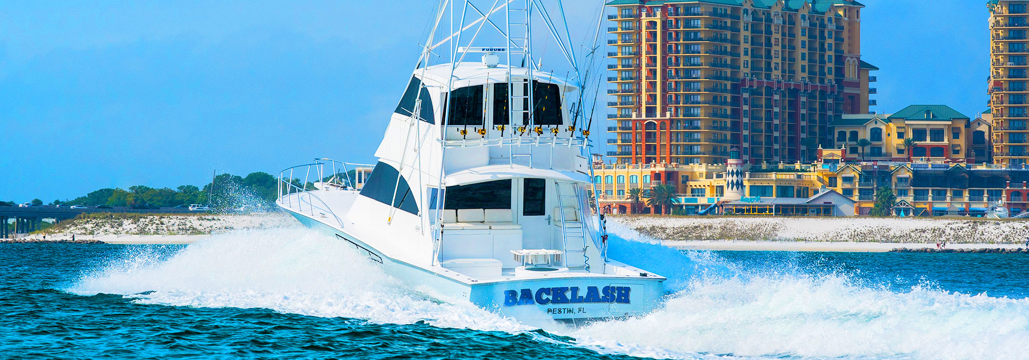 Charter Boat Backlash, Offshore Deep Sea Fishing, Destin, Florida