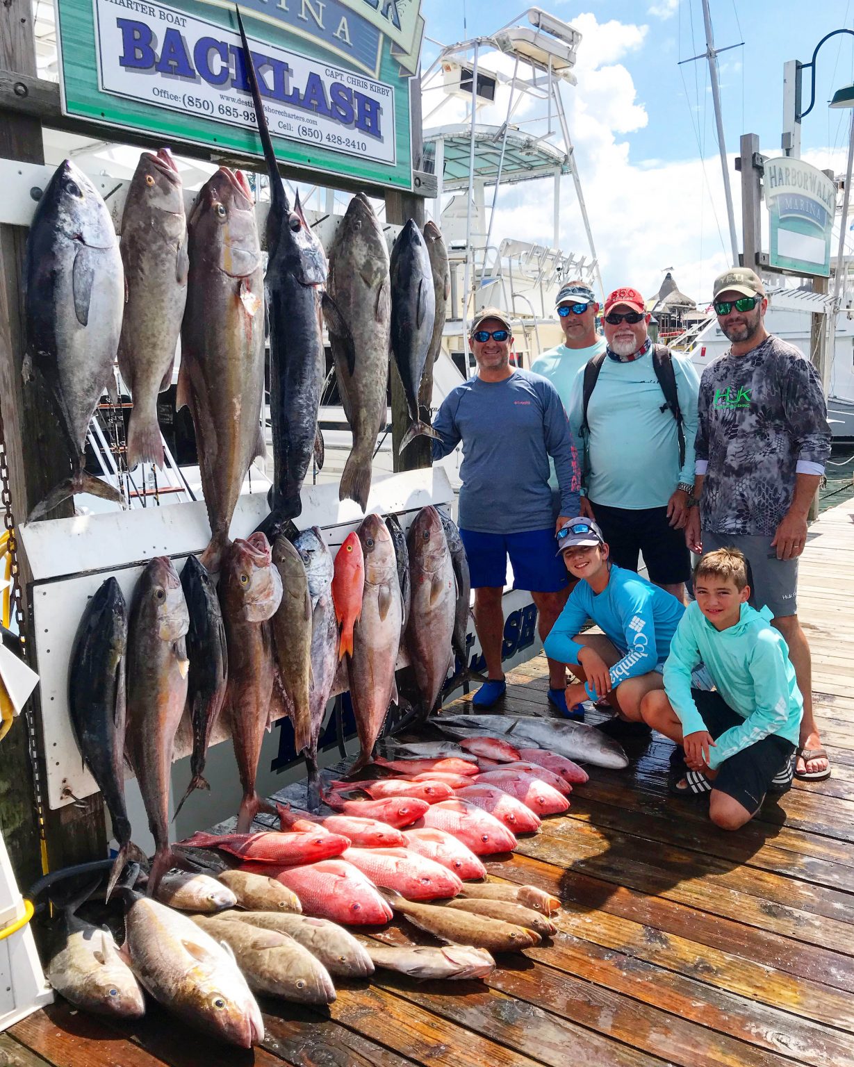 Charter Boat Backlash, Offshore Deep Sea Fishing, Destin, Florida
