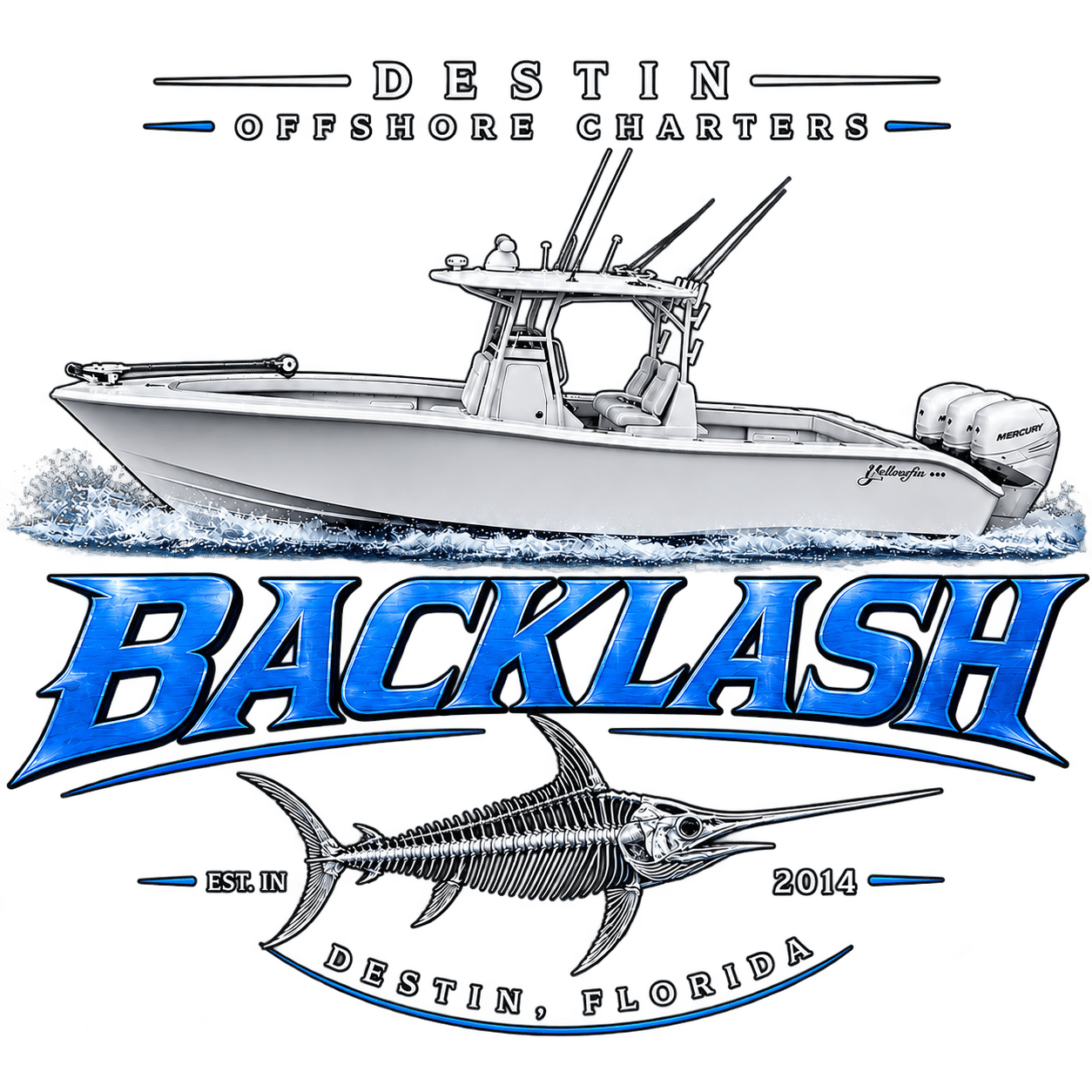 backlash destin offshore fishing charter